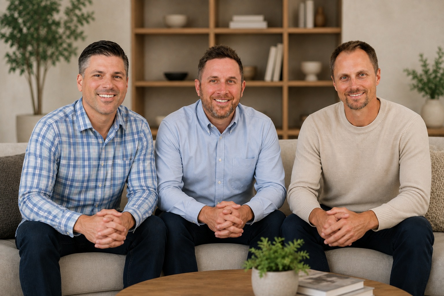 Steve Derrig, Chris Keough, and Nolan Reynolds &mdash; the Kitsap Unlocked team